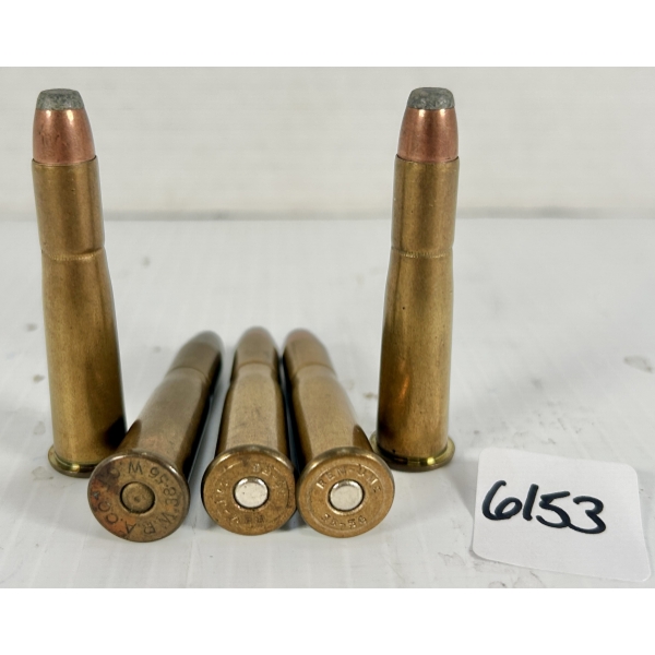 AMMO: 5X MIXED .38-56 WIN - SP