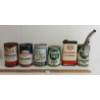 Image 1 : LOT OF 6 - ESSO MARVELUBE & QUAKER STATE OIL QT CANS