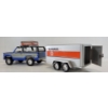 Image 4 : NYLINT PRESSED STEEL MOVIN'-TRIO U-HAUL PICKUP & TRAILER SET