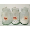 Image 2 : LOT OF 9 - APOTHECARY BOTTLES & JARS