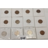 Image 1 : LOT OF 12 - CDN 1 & 5 CENT PCS - INCL 1921-1972