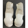 Image 5 : LOT OF 2 - EARLY 19TH CENT. STAFFORDSHIREWARE PORCELAIN POODLES