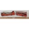 Image 1 : LOT OF 2 - DINKY TOYS DIECAST CAR CARRIER & TRAILER