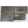 Image 5 : LOT OF 4 - METAL AMMO BOXES