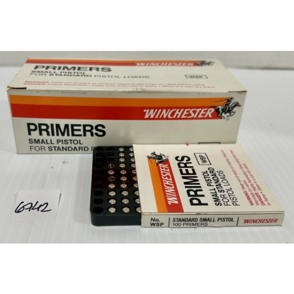 PRIMERS: 987X WINCHESTER SMALL PISTOL STANDARD