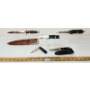 Image 1 : LOT OF 5 - FOLDING & FIXED BLADE KNIVES W/ SHEATHS