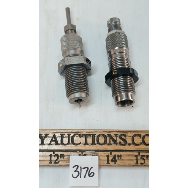 LOT OF 2 - LYMAN .22HORNET NECK EXPANDING DIE & HORNADY FL SIZING DIE