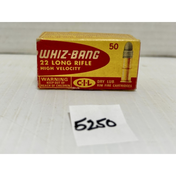 AMMO: 50X CIL WHIZ-BANG .22 LR