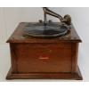 Image 4 : CHANTAL PHONOGRAPH RECORD PLAYER W/ FLOWER HORN