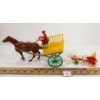 Image 3 : LOT OF 2 - WOLVERINE MECHANICAL FARM WAGON & HARDY RACING SULKY
