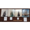 Image 1 : LOT OF 4 - THE LADY MARYLAND, THE POGORIA, THE UNICORN & THE ZAWISZA CZARNY SHIP PHOTOGRAPHS