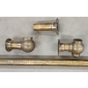 Image 3 : BRASS BAR RAIL W/ PARTS