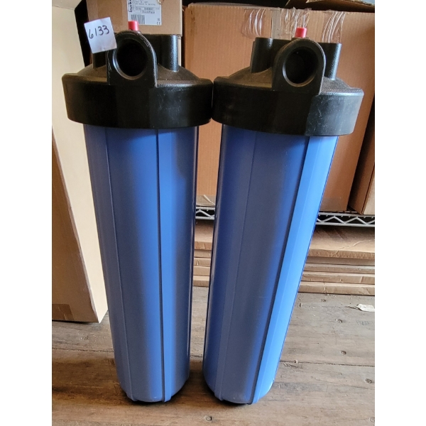 QTY OF 2 - WATER FILTER HOUSING 