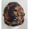 Image 3 : M71 SWISS ARMY HELMET W/ ALPENFLAGE COVER