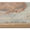 Image 3 : HERDING DOG & LOST LAMB BY M. CLARIDGE - FRAMED OIL ON BOARD