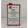 Image 1 : POWDER: GOEX FFFFG SUPERFINE BLACK RIFLE POWDER - 0.5LBS 