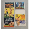 Image 1 : LOT OF 3 - 1948, 1953 & 1957 TARZAN MOVIE POSTERS