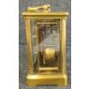 Image 7 : BRASS CARRIAGE CLOCK W/ KEY