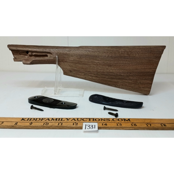 LOT OF 3 - SHARPS BUTT STOCK & BUTT PLATES