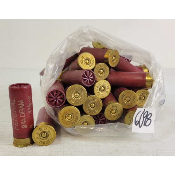 AMMO: 50X FEDERAL 12GA - 2-3/4IN - #8 SHOT