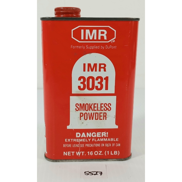 POWDER: IMR 3031 SMOKELESS POWDER - 1LB