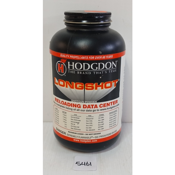 POWDER: HODGDON LONGSHOT POWDER - 1LBS