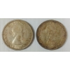 Image 2 : LOT OF 2 - 1963 CDN SILVER DOLLARS - VOYAGEUR
