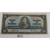 Image 1 : 1937 CDN $5 BANKNOTE