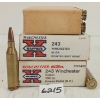 Image 1 : AMMO: 40X WIN SUPER X .243 WIN - 80/100GR SP