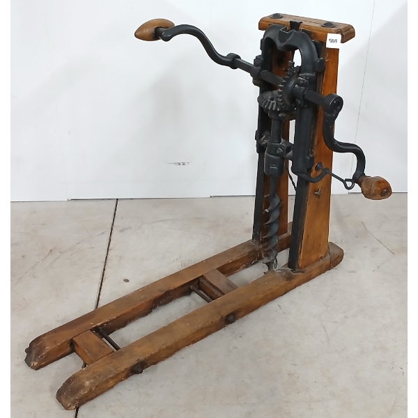 PRIMITIVE BEAM BORING MACHINE 