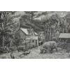 Image 2 : LOT OF 2 - "OVER THE HILL" & "THE FENCEBUILDER'S YARD" BY ROSEMARY ELIZABETH KILBOURNE