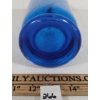 Image 6 : CREEMERS & JANSSEN ANTWERPEN - COBALT BLUE ACID-ETCHED BARLEY TWIST - SYPHON BOTTLE
