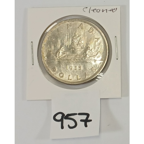 1935 CDN SILVER DOLLAR