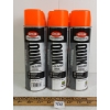 Image 1 : LOT OF 6 - KRYLON INDUSTRIAL QUICK-MARK FLUORESCENT SPRAY PAINTS