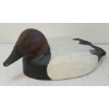 Image 1 : 1987 CANVASBACK REDHEADED DECOY DUCK