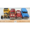 Image 2 : LOT OF 4 - ERTL & JADA DIECAST MODELS - FORD WOODY WAGON, 1957 CHEVY SUBURBAN,1947 CADILLAC, ETC