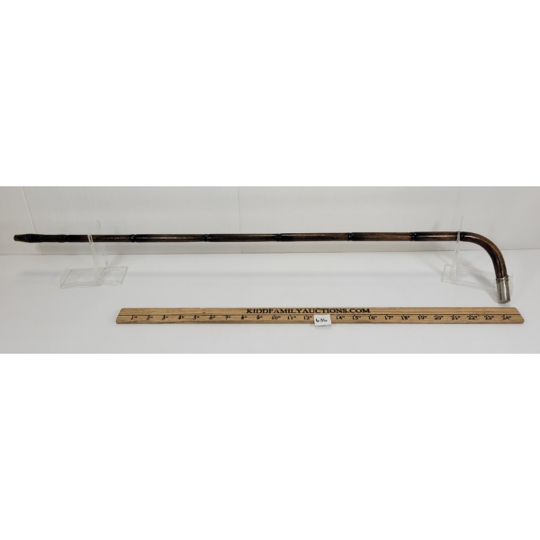 WALKING CANE W/ STERLING SILVER HANDLE