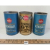 Image 1 : LOT OF 3 - KENDALL MOTOR OIL QT CANS - INCL GT-1 & NON-DETERGENT
