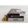 Image 1 : AMMO: 50X FEDERAL .40S&W - 180GR - FMJ - FN