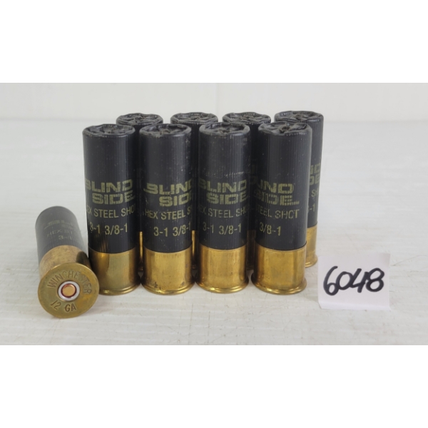 AMMO: 9X WINCHESTER BLINDSIDE 12GA - 3IN - #1 SHOT - HEX STEEL