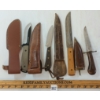 Image 2 : LOT OF 4 - ASSORTED KNIVES W/ SHEATHS