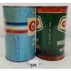Image 4 : LOT OF 2 - CO-OP MOTOR OIL QT CANS