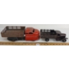 Image 2 : LOT OF 2 - PRESSED STEEL STAKE TRUCKS