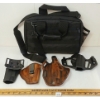 Image 2 : LOT OF 5 - BLACKHAWK HANDGUN HOLSTERS & SPORTSTER CARRIER