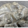 Image 2 : FAMILY W/ ANIMALS - SIGNED - STONE