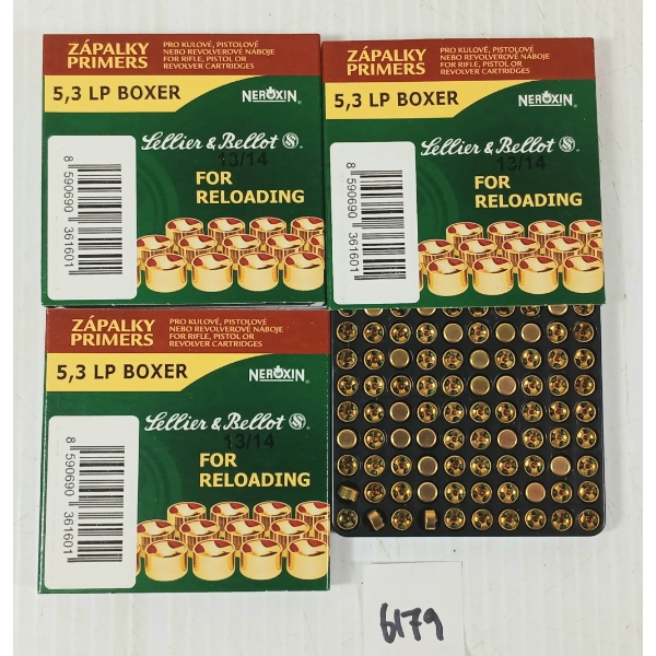 PRIMERS: APPROX 300X SELLIER & BELLOT 13/14 PRIMERS