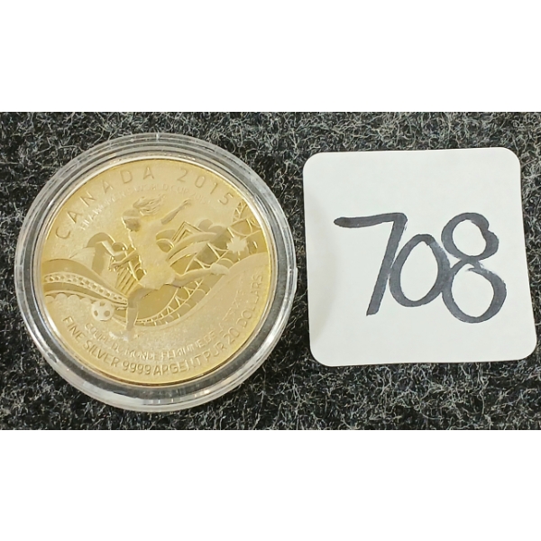 2015 CDN $20 SILVER COIN