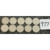 Image 2 : LOT OF 10 - 1953-1964 CDN 10 CENT COINS