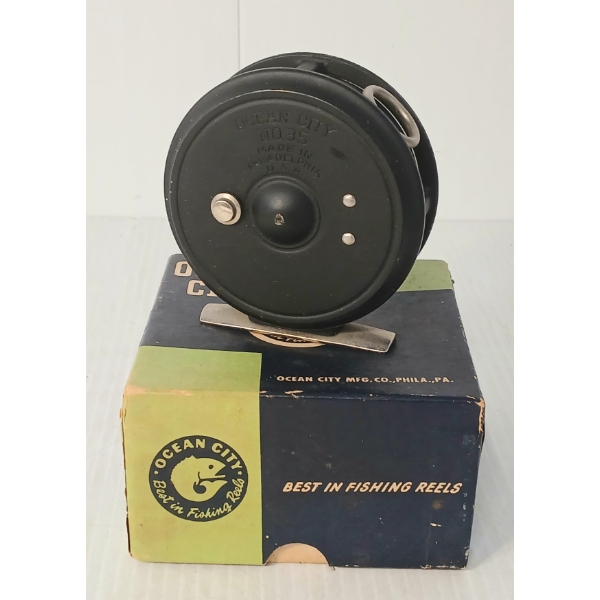 OCEAN CITY NO. 35 WANITA FLY REEL W/ BOX