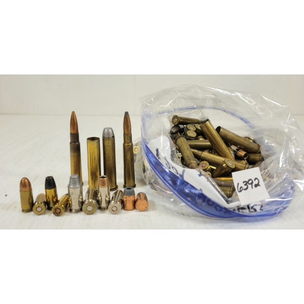 AMMO: LARGE QTY OF MISC MIXED RNDS - INCL .45-70 GOVT, .45 AUTO, ETC - APPROX 6.5LBS